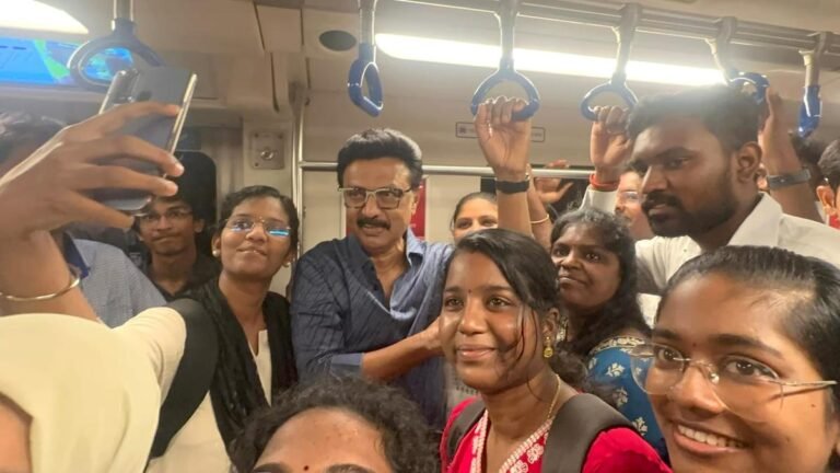 Tamil Nadu Assembly Elections 2026: CM Stalin Surprises Chennai Metro Ride, Interacts With Passengers