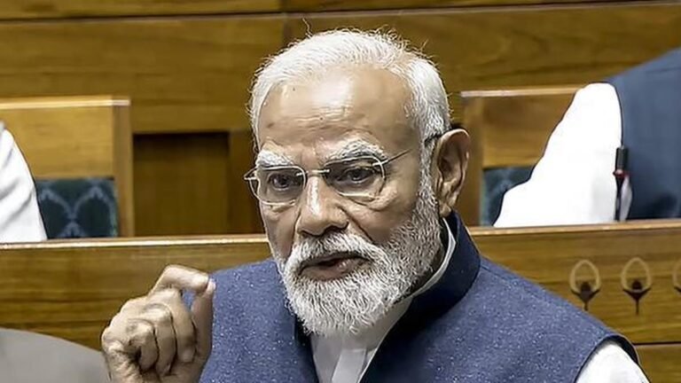 PM Modi appeals to all Lok Sabha members to vote in favor of the amendments to the Women’s Reservation Bill