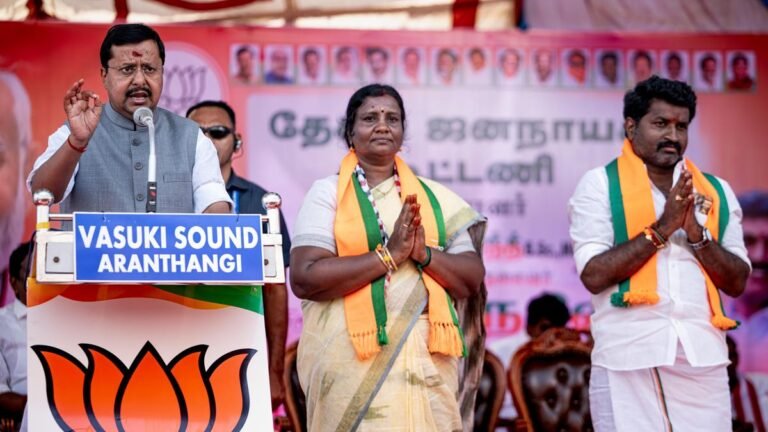 Tamil Nadu Elections 2026: Time for Two-Engine Government in TN, Says BJP’s Nitin Nabin