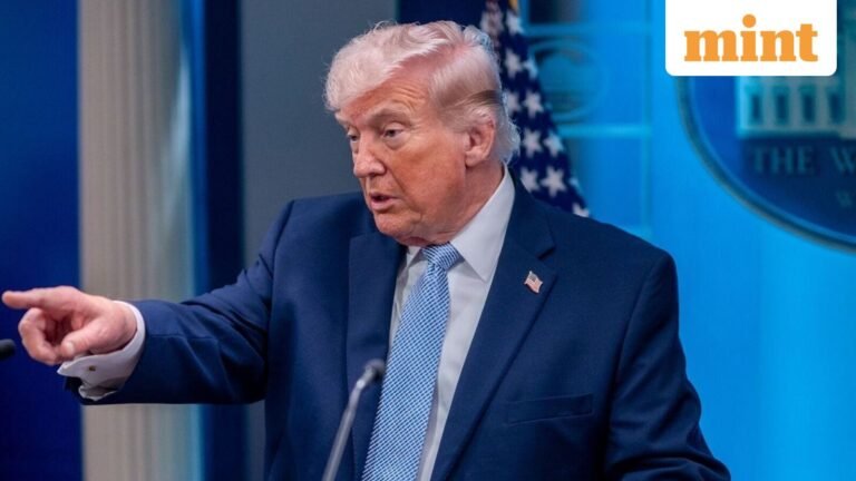 ‘Get closer, get removed’: Trump issues stark warning to Iranian ships as Strait of Hormuz blockade begins | Today’s news