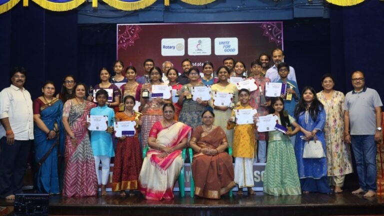 Young musicians shine at Rotary’s Thalir Kala Awards