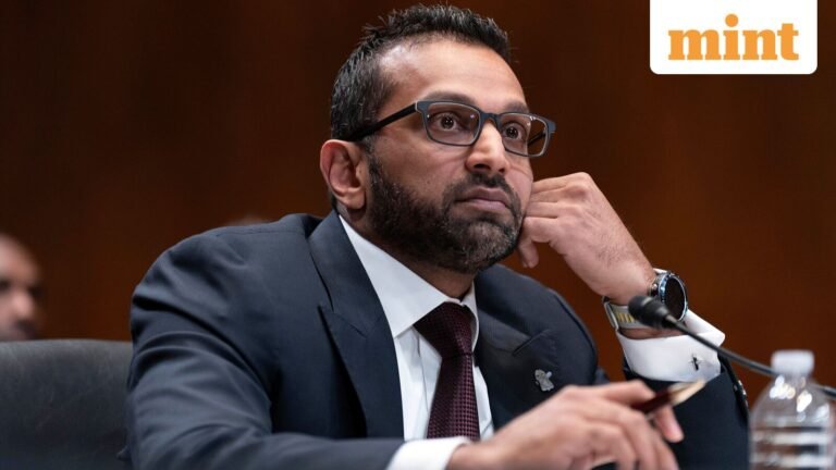 Kash Patel is suing The Atlantic for $250 million over a story about his drinking problem | Today’s news