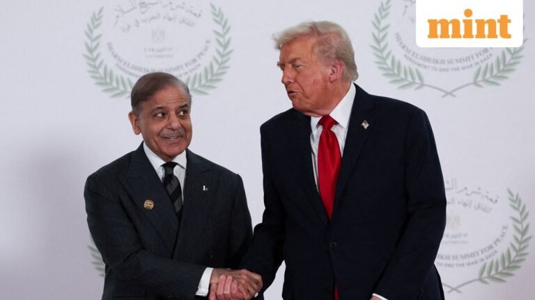 Trump calls Asim Munir and Shehbaz Sharif “extraordinary men” for holding US-Iran talks; says they ‘thank me all the time’ | Today’s news