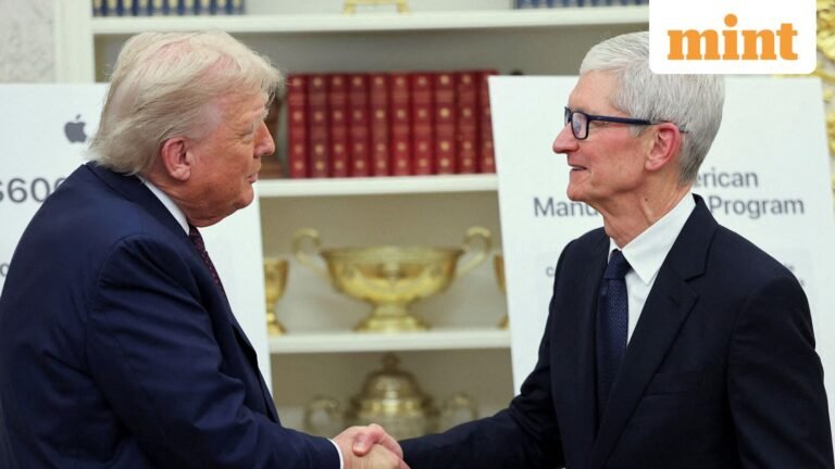 ‘Apple executive called me to kiss my a**’: Trump recalls first interaction with Tim Cook, calls him ‘an incredible guy’ | Today’s news