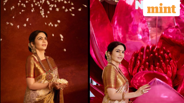 Who is behind Nita Ambani’s NMACC saree? The time it took will surprise you | Today’s news