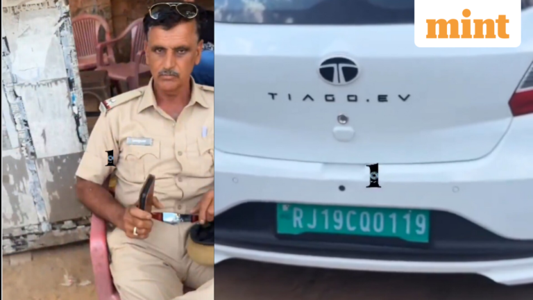 Electric vehicle fined in Rajasthan for ‘no pollution certificate’; video went viral | Today’s news