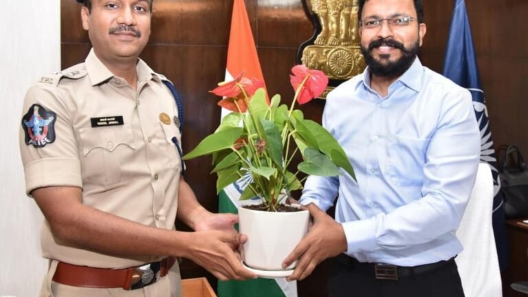 Sai Kanth Varma takes charge as Guntur Collector