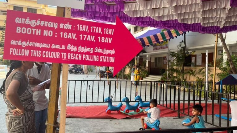 An initiative to reduce childcare stress for parents on Election Day