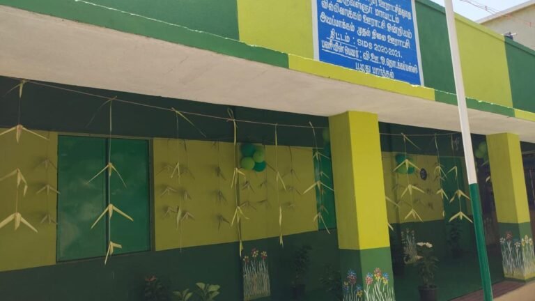 Tiruvallur is sowing the seeds for greener polling stations and classrooms