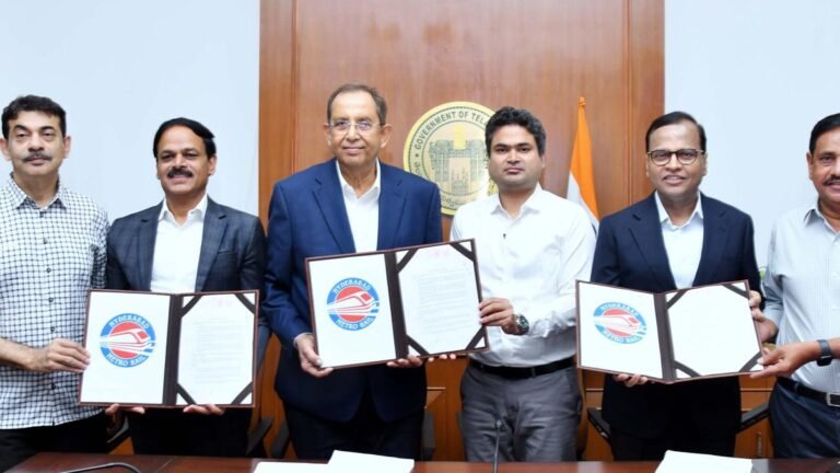 Telangana government signs ₹1,461 crore deal to undertake Hyderabad Metro Rail Phase I