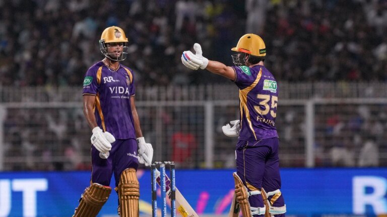 IPL 2026 Play of the Day: Two outs, one turnaround as Angkrish’s calls hurt KKR