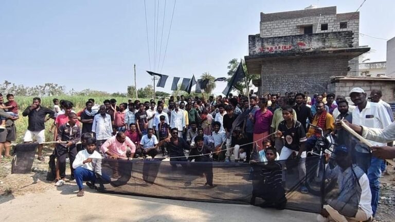 Residents near Katpadi are boycotting the polling booths after the polling booth was relocated