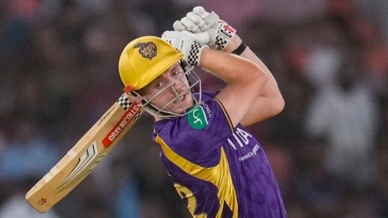 Green at last: KKR’s costliest player smashed 79 to silence critics of the price tag