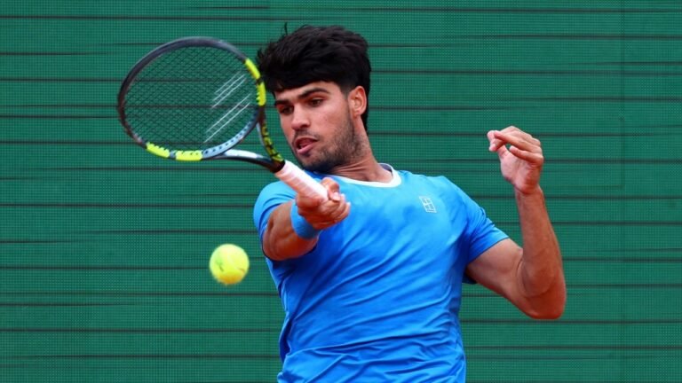 Carlos Alcaraz has withdrawn from the Barcelona Open, days after losing the No. 1 ranking