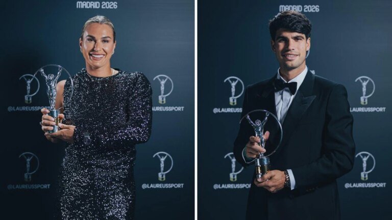 Carlos Alcaraz, Aryna Sabalenka headline the Laureus Awards in Madrid as PSG claim a big win