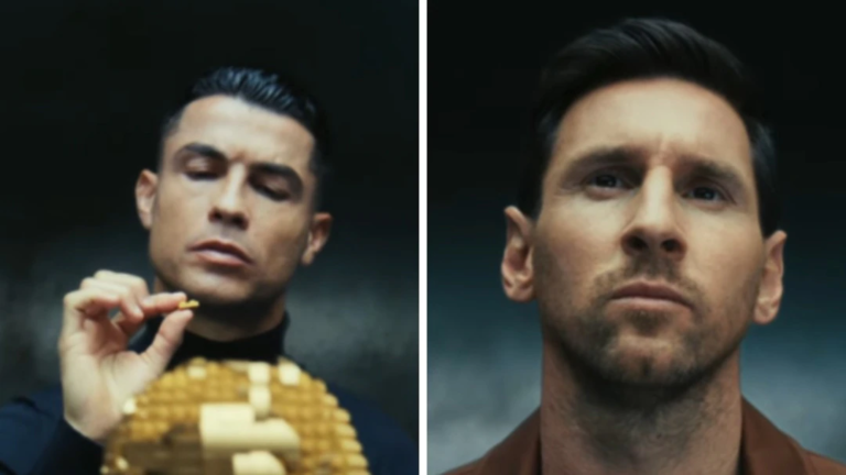 Ronaldo, Messi in Lego reimagining: Soccer icons join hands for World Cup ad