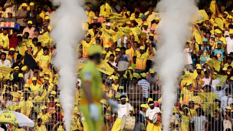 Frustrated CSK fans leave Chepauk early after poor show during clash with GT