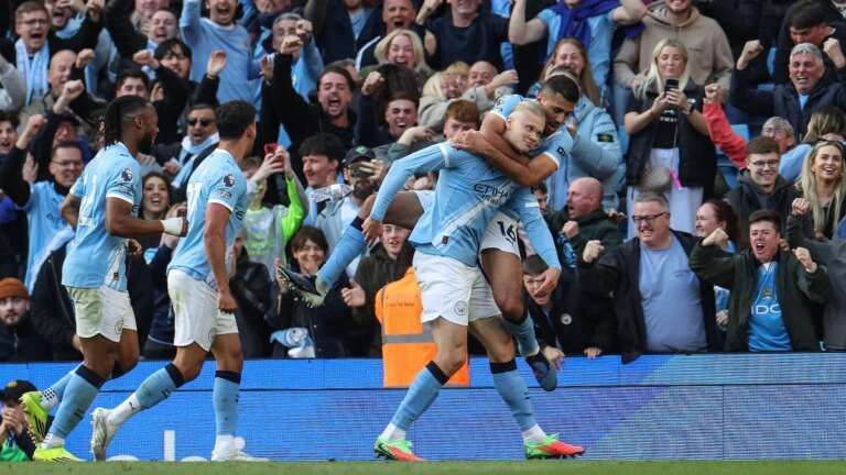 Manchester City’s advantage in the title race as Haaland’s winner knocks Arsenal down