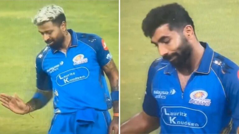 Problem in MI? Jasprit Bumrah’s reaction to captain Hardik Pandya’s challenge has gone viral