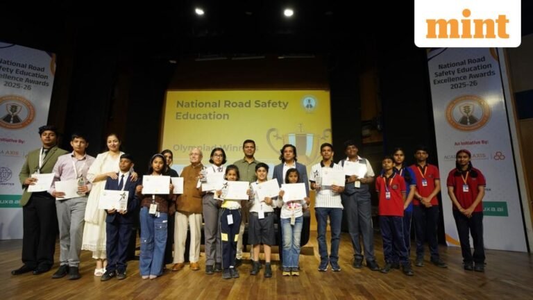 Several Institutes Honored for Advancement in Structured Road Safety Education – Full Details | Today’s news