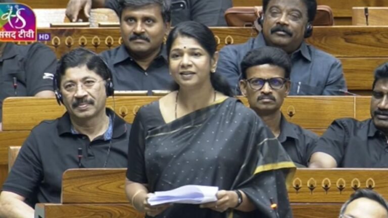 BJP using women as shield for electoral ambitions: DMK’s Kanimozhi on delimitation and women’s reservation