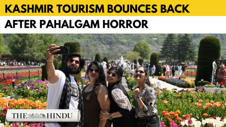 Watch: A year after Pahalgam attack, Kashmir tourism shows signs of recovery