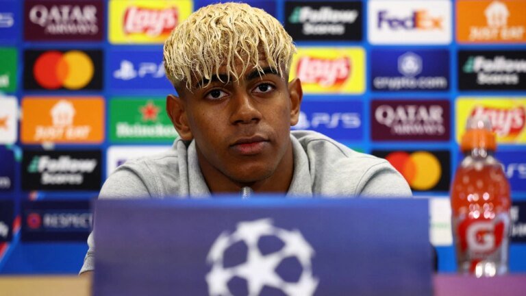 Lamine Yamal and Diego Simeone in a war of words before Barcelona face Atlético