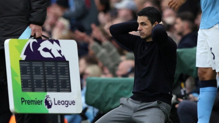 Arteta delivers another ‘I believe’ as Arsenal’s loss to City tightens title race