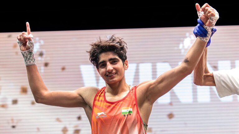 Asian Boxing Championships: Preeti Pawar, Minakshi Hooda lead India’s gold rush