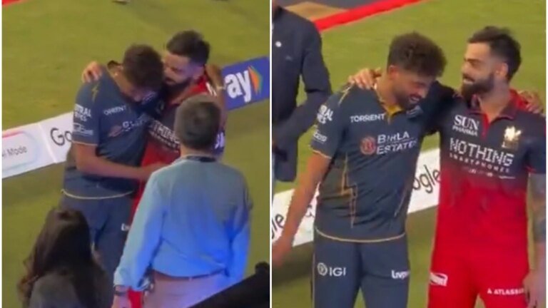 Virat Kohli, Mohammed Siraj reunited: Fans loving heartwarming moment after RCB vs GT