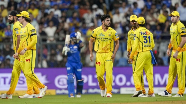 CSK stand with Mukesh Choudhary, dedicate record win vs MI pacer after personal loss