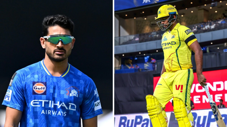 Mukesh Choudhary makes an appearance at CSK after his mother’s death, the team pays a heartfelt tribute