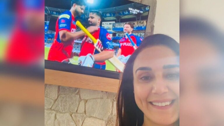 Smiling from ear to ear: Preity Zinta relishes PBKS’ dominant win over MI