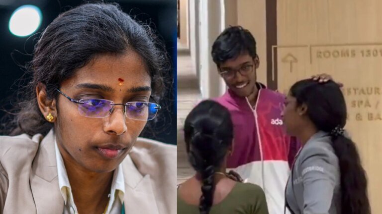 Bittersweet Moment: Watch Pragg celebrate Sister Vaishali’s historic victory