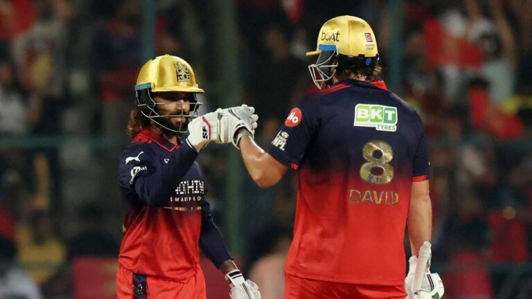 IPL Play of the Day: How Patidar allowed Tim David to unleash mayhem at Chinnaswamy