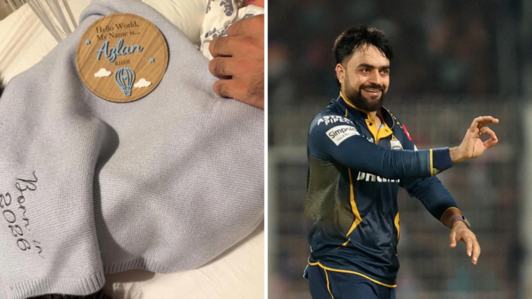Rashid Khan welcomes baby boy Azlan after Gujarat Titans vs KKR win in IPL 2026