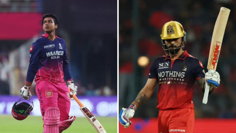RR vs RCB Live Score, IPL 2026: Will Vaibhav Sooryavanshi prevail to outshine Virat Kohli in Guwahati?