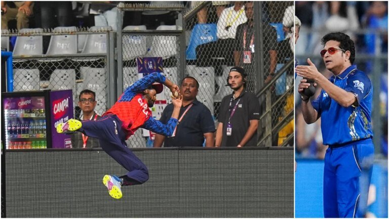 Sachin Tendulkar smashes Shreyas Iyer’s gravity-defying genius catch
