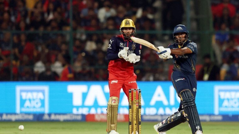 Sai Sudharsan effortlessly returns to form with a sensational set vs RCB