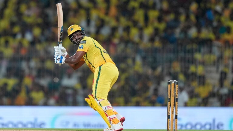 Sanju Samson makes a comeback in Chepauk, completes first IPL hundred for CSK