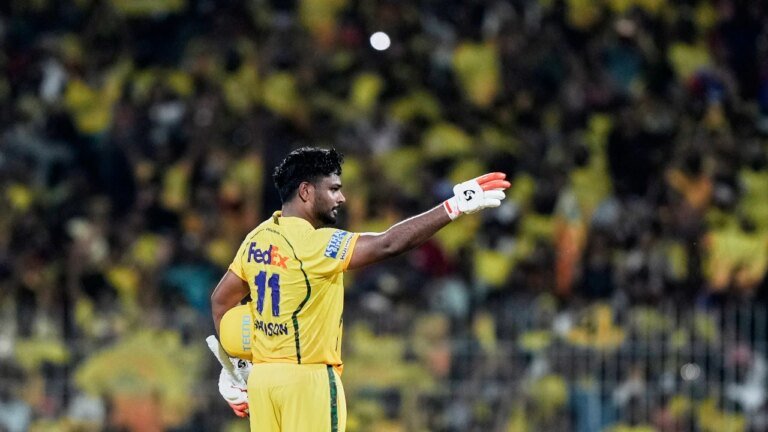 Padayappa Sanju Samson celebration: CSK star reveals special dedication after DC win