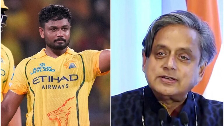 Kerala rejoices: Shashi Tharoor praises Sanju Samson after CSK’s maiden century