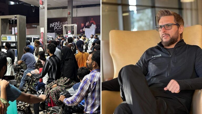As fuel prices rise, Shahid Afridi urges Pakistanis to support government, calls for calm