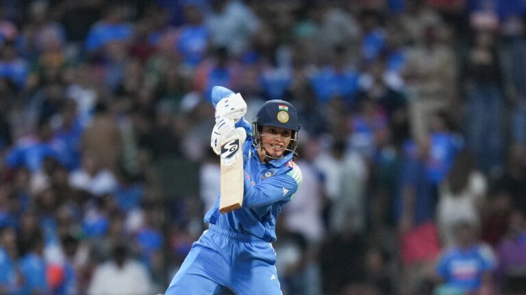 Smriti Mandhana reigns supreme, ousting Rohit Sharma to become India’s top T20I run-scorer