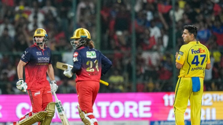 IPL 2026: RCB surge to record high, hand CSK bad outing on Sunday night in Bengaluru