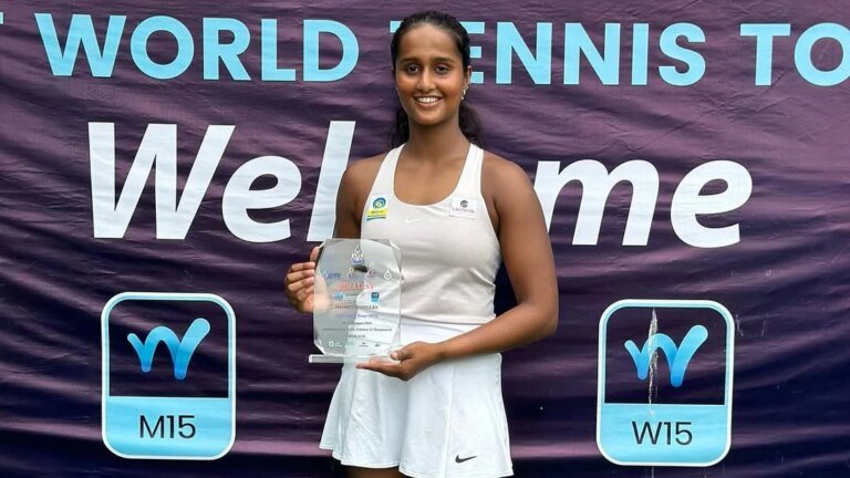 Vaishnavi Adkar crowned the new tennis number one in India in 2026 with a sensational race