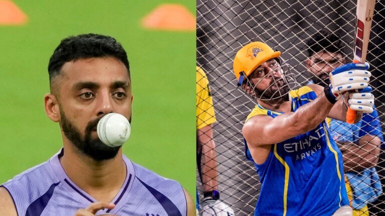 CSK vs KKR: No MS Dhoni for CSK, Varun Chakravarthy returns for KKR in Chennai