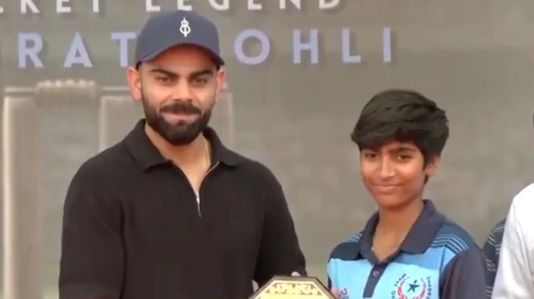 Virat Kohli says talking in school is embarrassing but gives students a golden message