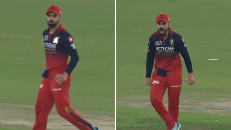 GT vs RCB: Virat Kohli gives Shubman Gill a deadly look and a fiery shot in Ahmedabad
