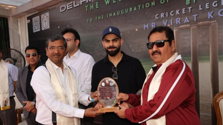 Even in the rush of IPL, Virat Kohli makes time to coach kids and start his academy